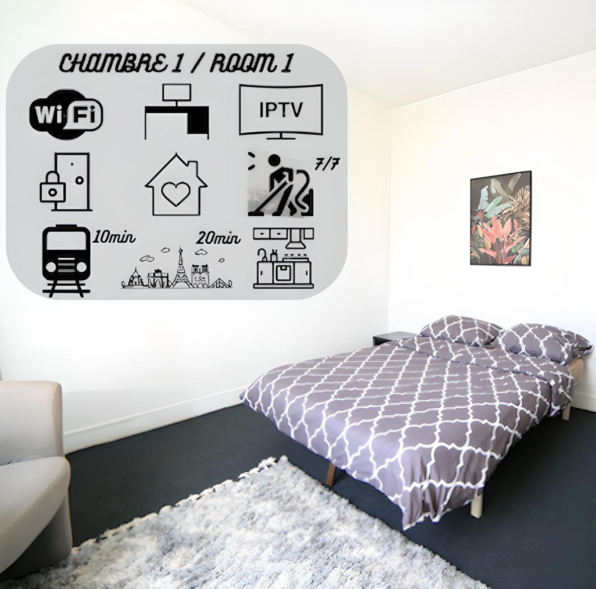 Chambre 1, Calme, 1 Station De Paris, Bureau Maisons-Alfort Kültér fotó