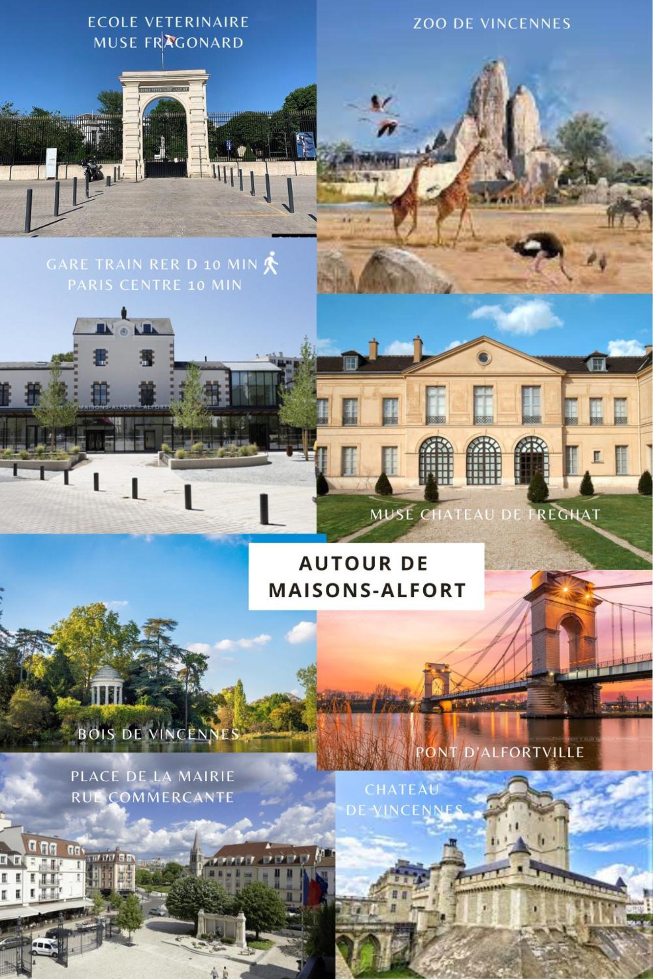 Chambre 1, Calme, 1 Station De Paris, Bureau Maisons-Alfort Kültér fotó